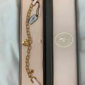 Juicy couture gold bracelet